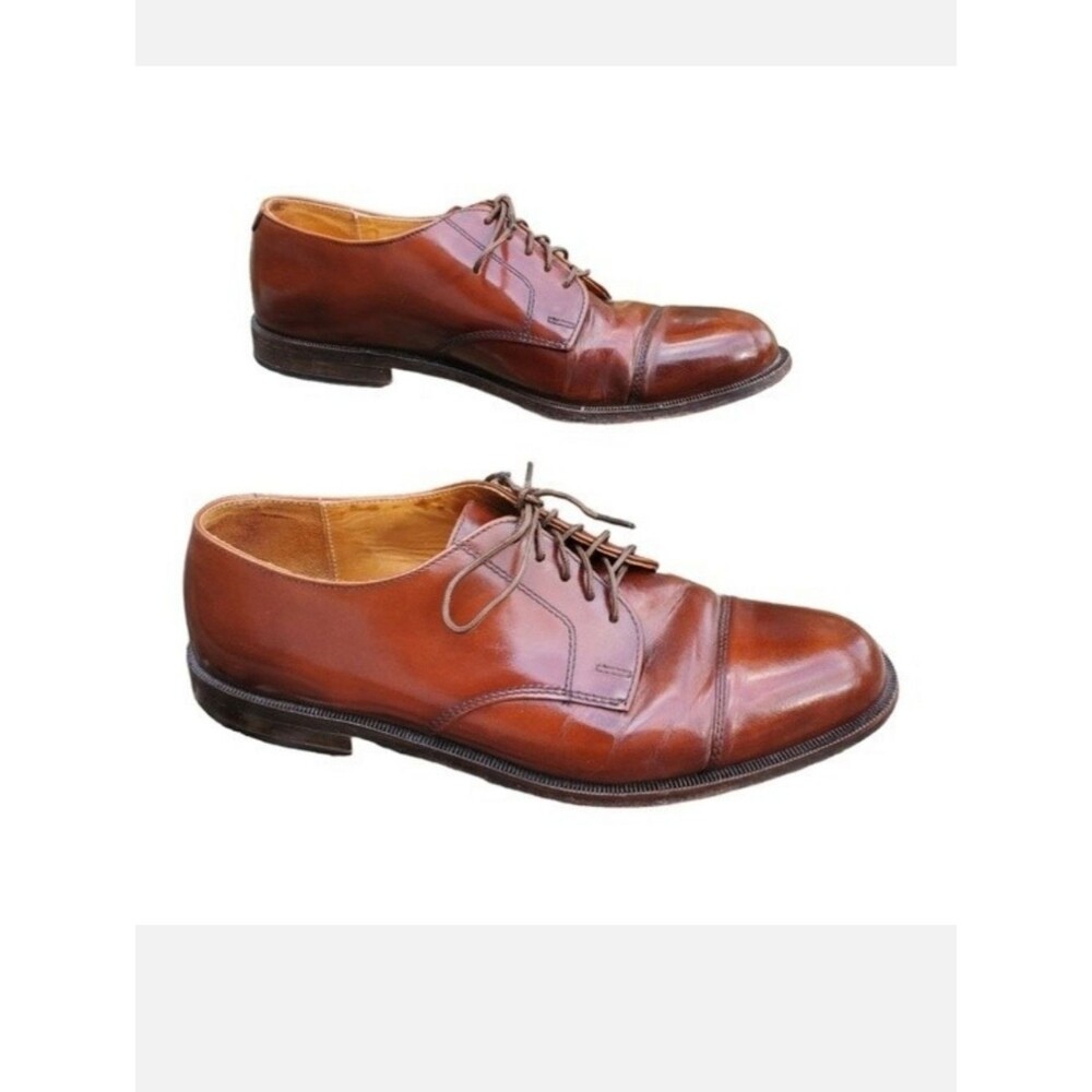 Cole Hann Men's Brown Leather Oxford Shoes
